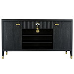 Комод-буфет Elsa Dreams Black с открытыми полками   варинант исполнения - 8 | Loft Concept в Орле