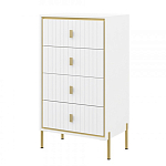 Комод белый высокий с ящиками Antique Order варинант исполнения - 1 | Loft Concept в Орле