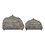 Набор из двух шкатулок с эффектом патинирования Austronesian Caskets варинант исполнения - 1 | Loft Concept в Орле