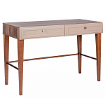 Стол письменный из массива бука с 2-мя ящиками бежевый Wenge Light варинант исполнения - 1 | Loft Concept в Орле