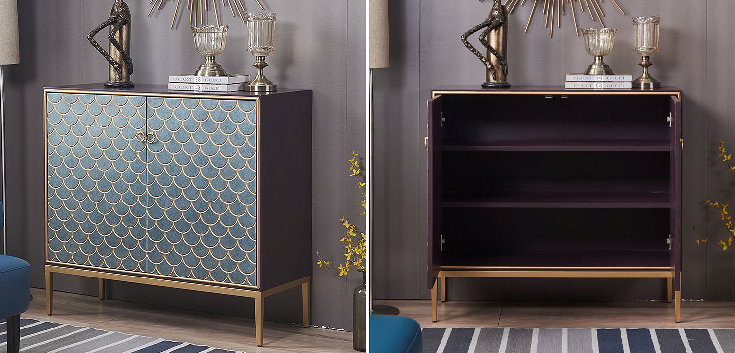 Комод с орнаментом Рыбья чешуя Cateline Scale Pattern Chest of Drawers Комод с орнаментом Рыбья чешуя Cateline Scale Pattern Chest of Drawers - Loft-Concept в Орле