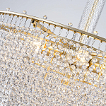 Люстра многоярусная с каскадами кристаллов Crystal Rains варинант исполнения - 5 | Loft Concept в Орле