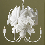 Люстра белая в виде цветков шиповника White Rosehip Flower варинант исполнения - 3 | Loft Concept в Орле