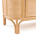 ТВ-тумба из плетеного ротанга Simone Rattan TV Stand варинант исполнения - 5 | Loft Concept в Орле