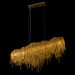 Люстра подвесная с металлическими дугами и длинными цепочками 115 см Atlantis Chain варинант исполнения - 7 | Loft Concept в Орле