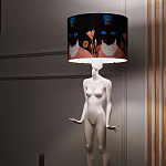 Настольная лампа с абажуром Cretto Mir варинант исполнения - 9 | Loft Concept в Орле