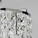 Потолочный светильник круглый с прозрачными подвесками Lunet варинант исполнения - 13 | Loft Concept в Орле