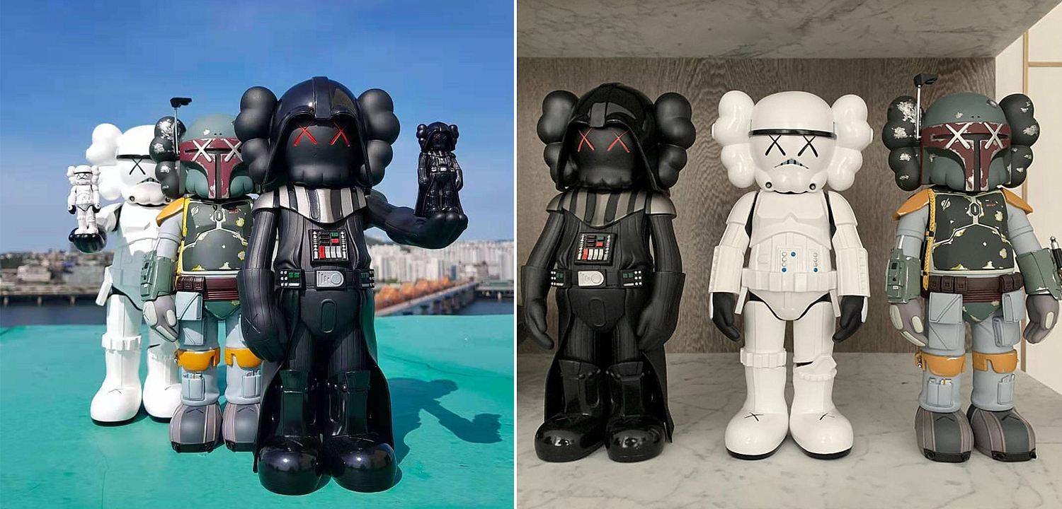 Статуэтка KAWS Star Wars Boba Fett Ver Статуэтка KAWS Star Wars Boba Fett Ver - Loft-Concept в Орле