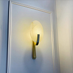 Бра с мраморным рассеивателем овальной формы Torch варинант исполнения - 6 | Loft Concept в Орле