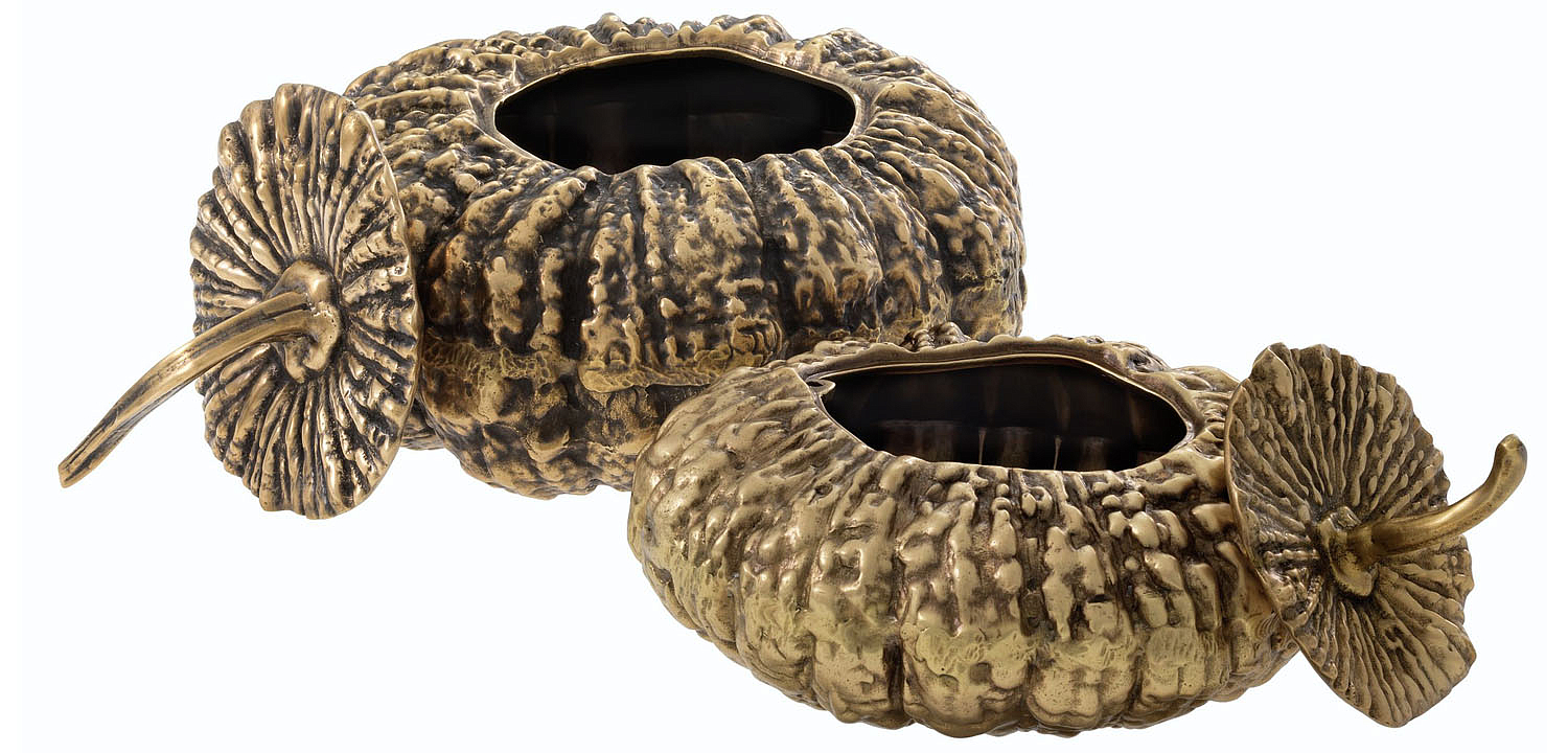 Набор шкатулок Eichholtz BOX CITROUILLE SET OF 2 Набор шкатулок Eichholtz BOX CITROUILLE SET OF 2 - Loft-Concept в Орле