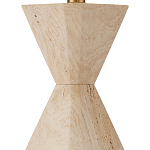 Настольная лампа с фигурным основанием Chiseled варинант исполнения - 1 | Loft Concept в Орле