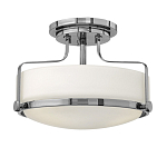 Потолочный светильник с круглым матовым белым плафоном Hinkley варинант исполнения - 9 | Loft Concept в Орле