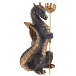 Подсвечник в виде дракона Dragon Candlestick Red Gold Blue Green варинант исполнения - 3 | Loft Concept в Орле