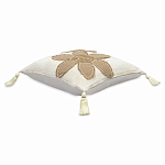 Подушка с цветочным принтом и кисточками Blooming Elegance Harper варинант исполнения - 1 | Loft Concept в Орле