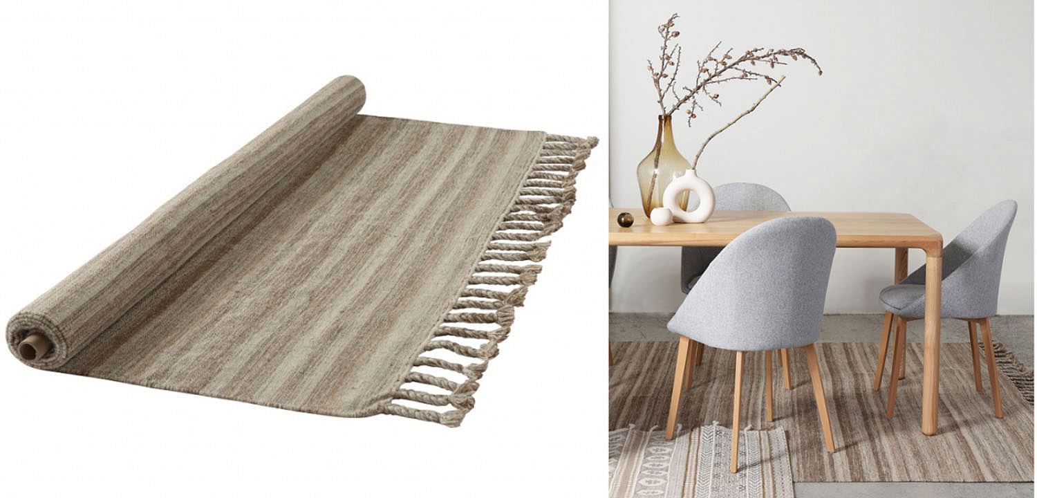 Ковер Letinus Carpet beige Ковер Letinus Carpet beige - Loft-Concept в Орле