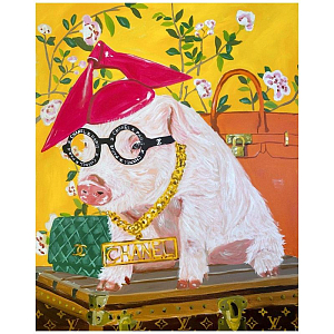 Картина Miss Mother Fucker the Fancy Pig