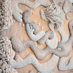 Тканый вручную монументальный настенный гобелен Soft Inception варинант исполнения - 2 | Loft Concept в Орле