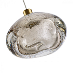 Подвесной светильник с прозрачным стеклянным плафоном округлой формы Effervia  варинант исполнения - 8 | Loft Concept в Орле