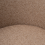 Кресло вращающееся черно-золотая рогожка Julia Armchair Golden Belt варинант исполнения - 4 | Loft Concept в Орле