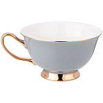 Чайная пара из фарфора 200 мл Grey Tea Porcelain Set варинант исполнения - 2 | Loft Concept в Орле