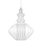 Подвесной светильник Wire Dream Pendant 2 Белый варинант исполнения - 3 | Loft Concept в Орле
