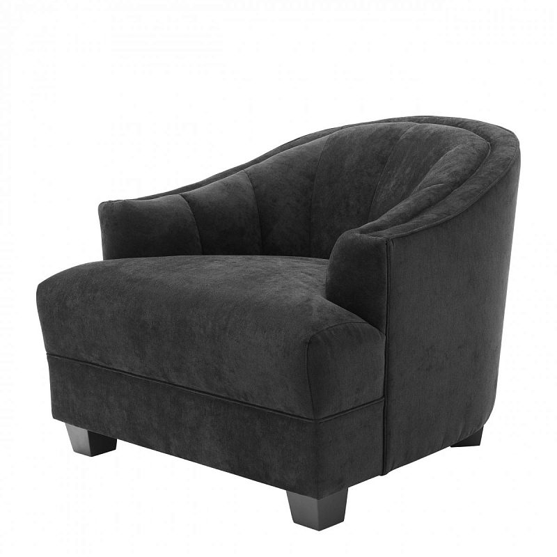 Кресло Eichholtz Chair Polaris Black Черный Кресло Eichholtz Chair Polaris Black Черный в Орле | Loft Concept