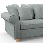 Мебельная ткань Шенилл голубой цвет 138 см T4-20 варинант исполнения - 9 | Loft Concept в Орле