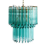 Дизайнерская люстра Blue Lagoon glass бирюзовое стекло  варинант исполнения - 1 | Loft Concept в Орле