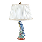 Настольная лампа с абажуром и основанием в виде попугая Parrot Table Lamp варинант исполнения - 1 | Loft Concept в Орле