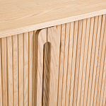 Длинный низкий буфет с 2-мя раздвижными дверцами Toinette Light Cupboard варинант исполнения - 12 | Loft Concept в Орле