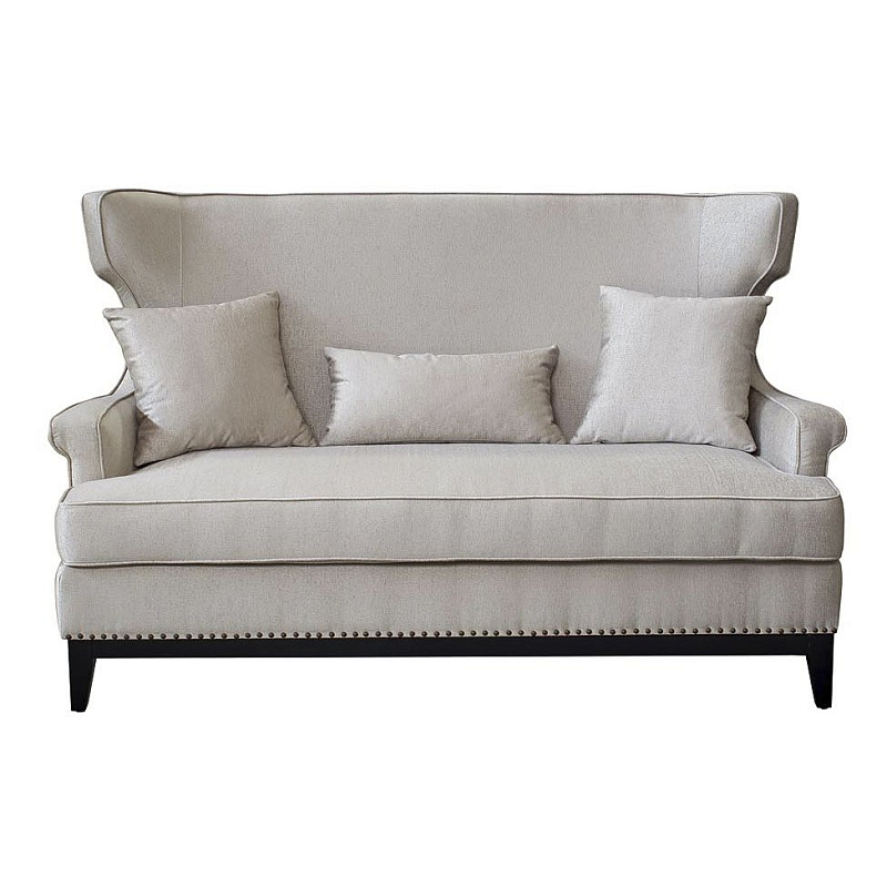 Диван Seine Sofa Velvet 2 Бежево-серый Диван Seine Sofa Velvet 2 Бежево-серый в Орле | Loft Concept