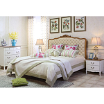 Высокий деревянный комод в стиле прованс Montmartre Provence Chest of Drawers варинант исполнения - 5 | Loft Concept в Орле