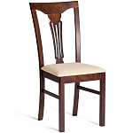 Стул деревянный с узором ручной работы Espresso варинант исполнения - 1 | Loft Concept в Орле