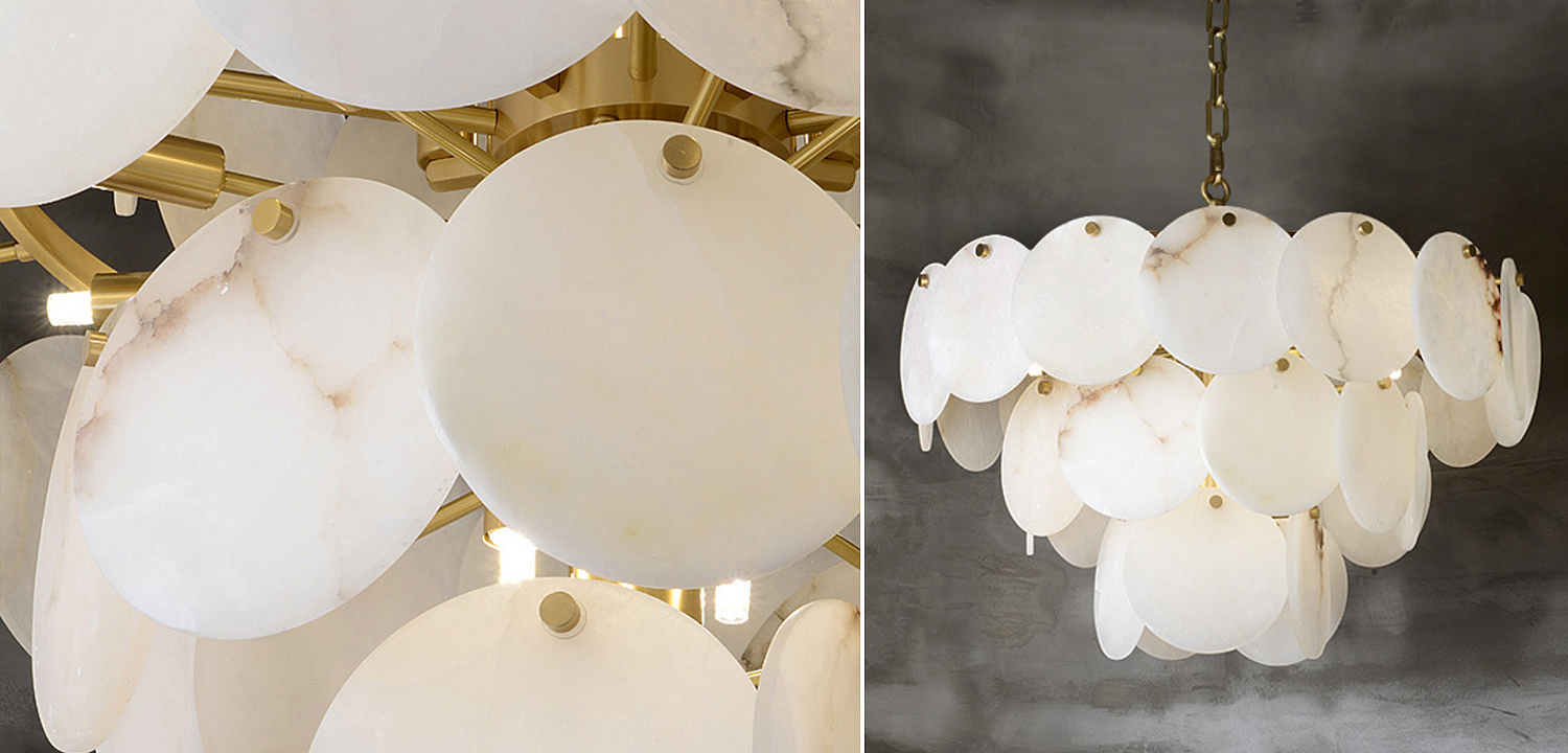 Люстра Letizia Marble Three Tiered Chandelier Люстра Letizia Marble Three Tiered Chandelier - Loft-Concept в Орле