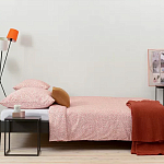 Постельное белье розового цвета с рисунком 150х200 см Blossom Essence варинант исполнения - 3 | Loft Concept в Орле