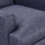 Мебельная ткань Шенилл синий цвет 138 см T4-33 варинант исполнения - 6 | Loft Concept в Орле