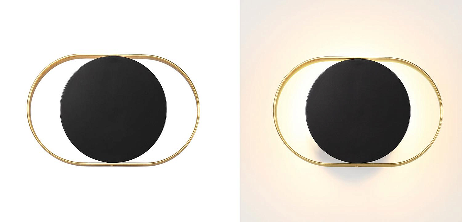 Бра Globo Ocular Sconce Oval Black Бра Globo Ocular Sconce Oval Black - Loft-Concept в Орле