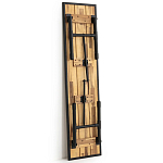 Скамья с сиденьем из массива акации Damon Industrial Wooden Bench варинант исполнения - 3 | Loft Concept в Орле