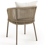 Кресло уличное Bonnie Beige Chair варинант исполнения - 4 | Loft Concept в Орле