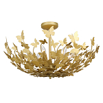 Потолочный светильник с абажуром оформленным в виде стаи бабочек Eternal Butterflies варинант исполнения - 2 | Loft Concept в Орле