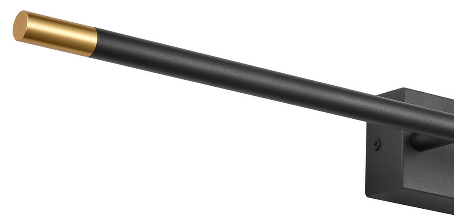 Бра Drawing Line Gold Black Rectangular Base Бра Drawing Line Gold Black Rectangular Base - Loft-Concept в Орле
