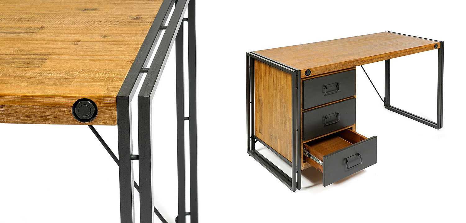 Рабочий стол Industrial Brooklyn Рабочий стол Industrial Brooklyn - Loft-Concept в Орле