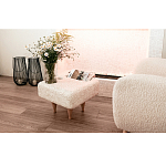 Керамический столик на деревянных ножках «Квадро» варинант исполнения - 8 | Loft Concept в Орле