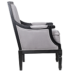 Кресло Harry Armchair black and grey velour варинант исполнения - 2 | Loft Concept в Орле