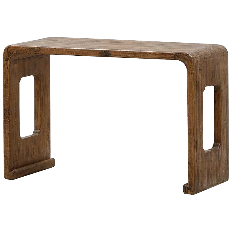 Деревянная консоль Plourde Wooden Console Коричневый Деревянная консоль Plourde Wooden Console Коричневый в Орле | Loft Concept