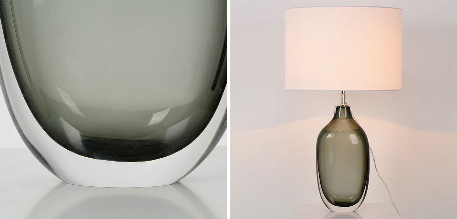 Настольный светильник GLASS SCULPTURE Chelsom Настольный светильник GLASS SCULPTURE Chelsom - Loft-Concept в Орле