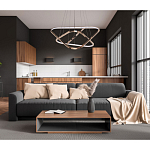 Люстра с подвесами в форме треугольников Niamh Barry варинант исполнения - 11 | Loft Concept в Орле