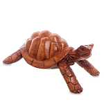 Статуэтка в виде черепахи деревянная Turtle world варинант исполнения - 2 | Loft Concept в Орле