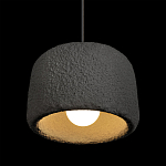 Подвесной светильник с цилиндрическим фактурным абажуром Sergey Makhno варинант исполнения - 5 | Loft Concept в Орле