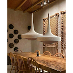 Подвесной вязаный бежевый светильник «Лампа Марракеша» варинант исполнения - 2 | Loft Concept в Орле